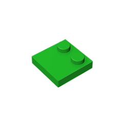 GOBRICKS GDS-1483 Modified 2 x 2 with Studs on Edge - YWOBB