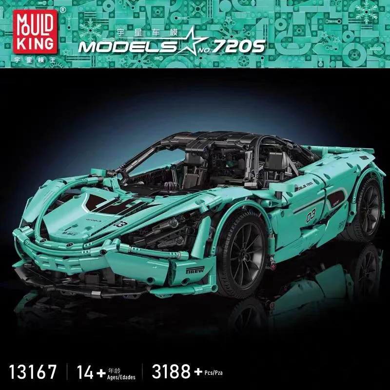 Mould King 13167 McLaren 720S OVP EU Warehouse Version - YWOBB