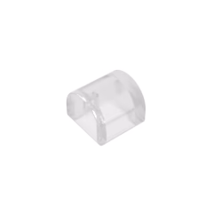 GOBRICKS GDS-M255	Slope Curved 1 x 1 x 2/3 Double - YWOBB