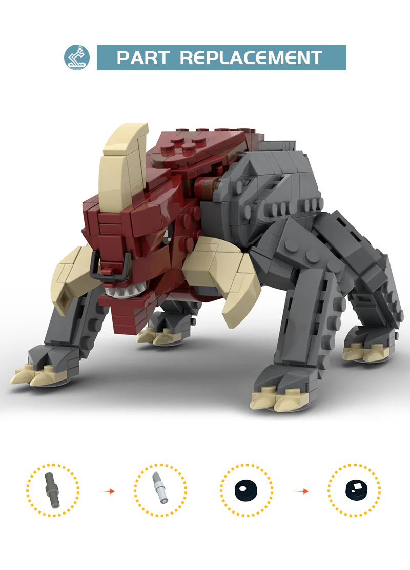 MOC 113817 Reek Beast - From Petranaki / Geonosian Arena - YWOBB