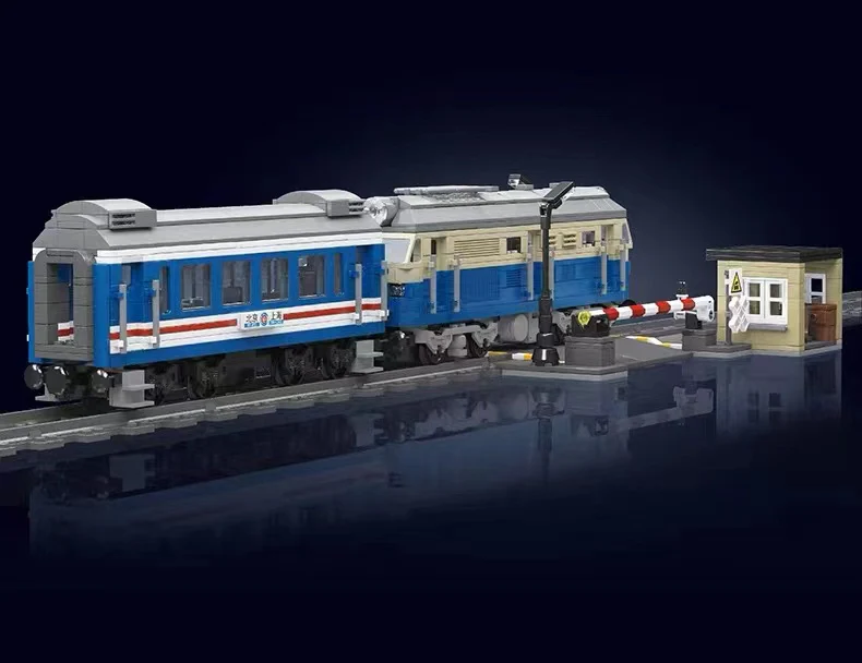Mould King 12022 World Railway:DF4B Diesel Locomotive OVP EU Warehouse Version - YWOBB