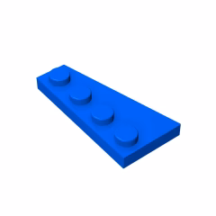 GOBRICKS GDS-549  Plate 4 x 2 Right - YWOBB