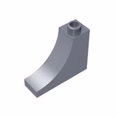 GOBRICKS GDS-857 Arch 1 x 3 x 2 Inverted - YWOBB