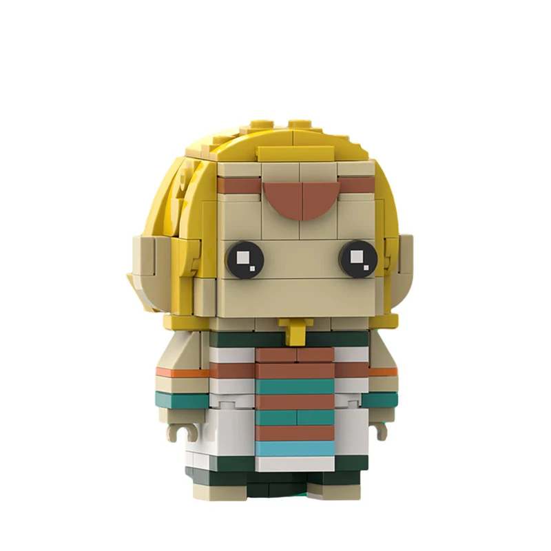 GOBRICKS MOC 167332 Princess Zelda - Zonai (Legend of Zelda: Tears of the Kingdom) Brickheadz - YWOBB