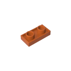 GOBRICKS GDS-1581 1x2 double-sided plate - YWOBB