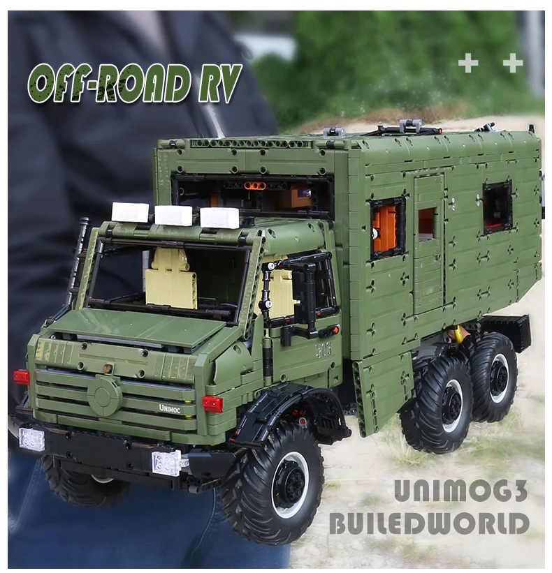 RAEL LE-J907 Mercedes Benz Unimog - YWOBB
