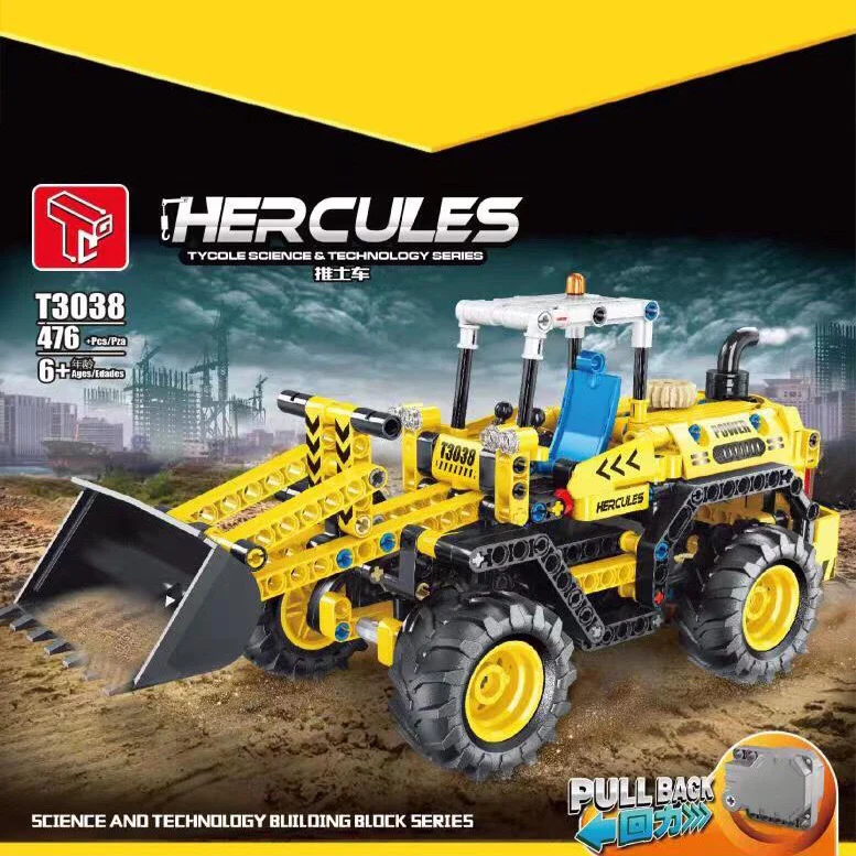 TGL T3037-3038 PULL BACK Urban Engineering Series Forklift Excavator - YWOBB