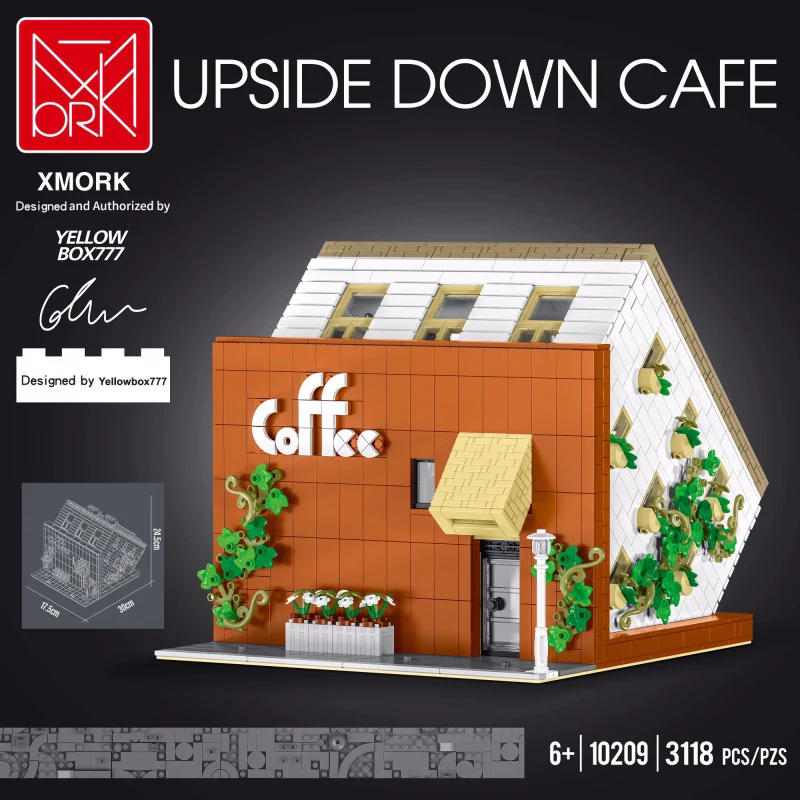MORK 10209 Upside Down Cafe with Lights - YWOBB