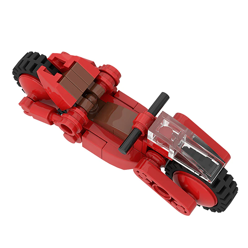 GOBRICKS MOC A0163Y02 X hidden motorcycle - YWOBB