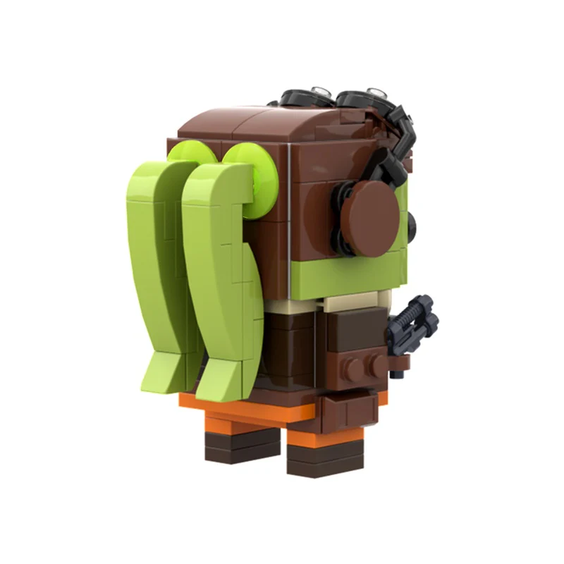 GOBRICKS MOC 157623 General Hera Syndulla brickheadz - YWOBB