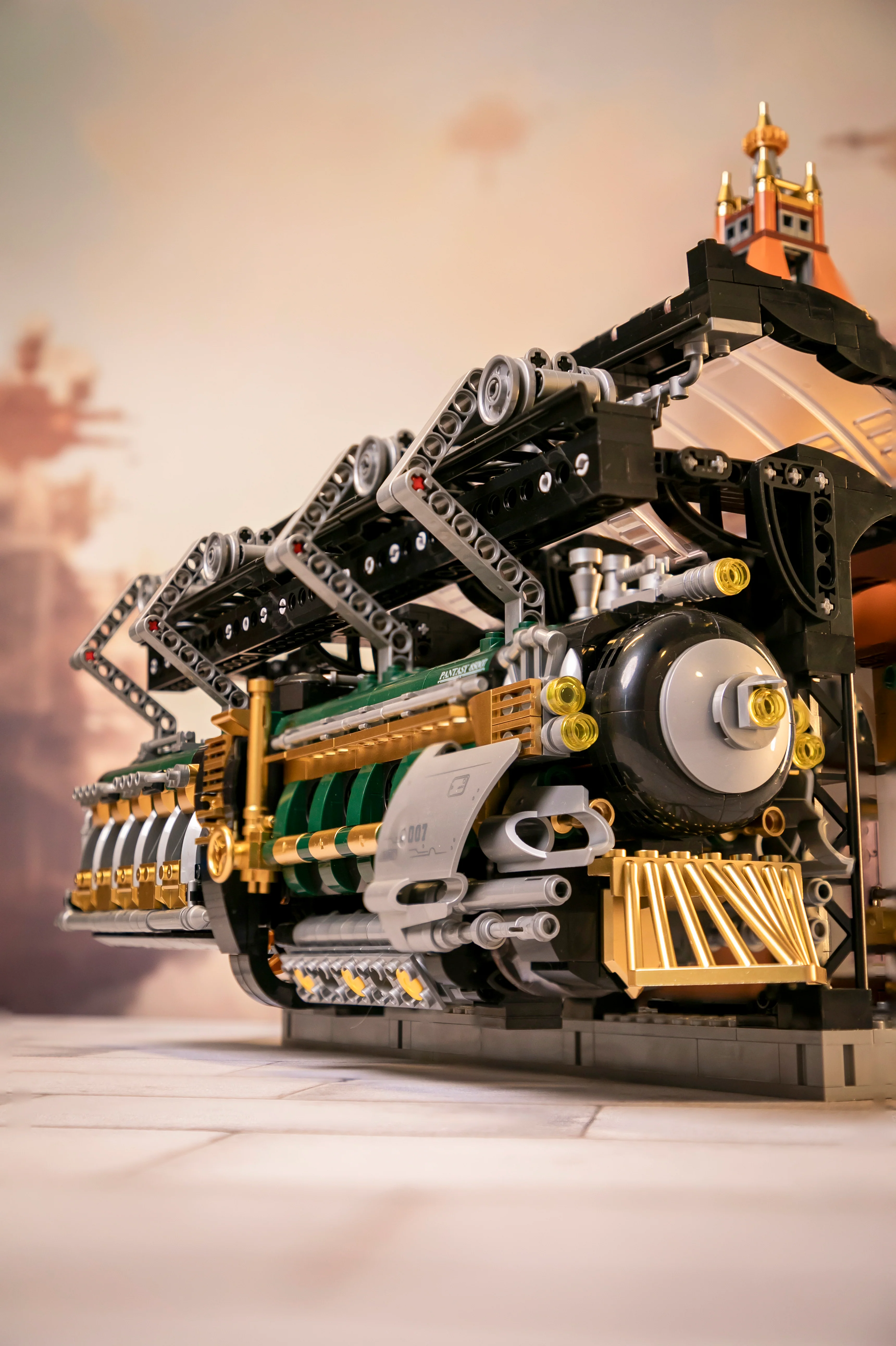 PANTASY 85007 Steampunk Rail Station - YWOBB