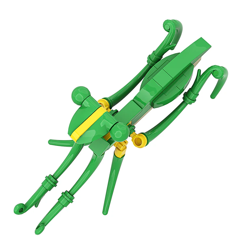 GOBRICKS MOC A0185 Praying mantis - YWOBB