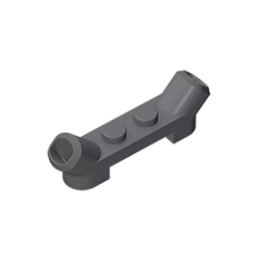 GOBRICKS GDS-1197 Modified 1 x 4 with Angled Tubes - YWOBB