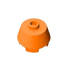 GOBRICKS GDS-946 Cone 2 x 2 Truncated - YWOBB