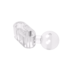 GOBRICKS GDS-1155 Modified Ball Joint Angled 1 x 2 - YWOBB