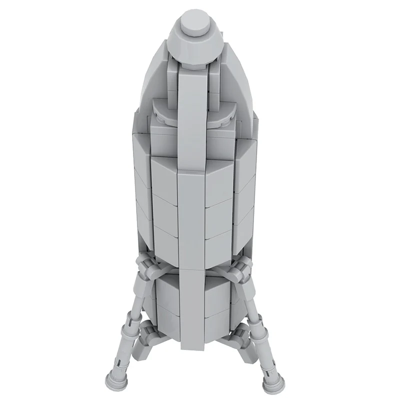 GOBRICKS MOC 146657 SpaceX Starhopper - YWOBB