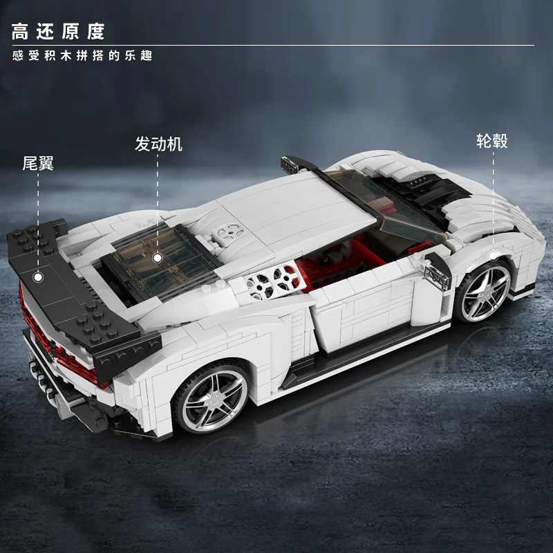 Mould King 10004 Bugatti 110 - YWOBB