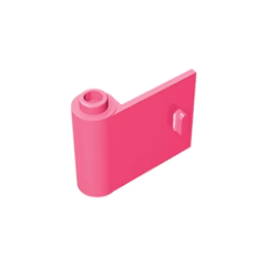 GOBRICKS GDS-1140 Door 1 x 3 x 2 Left - Open Between Top and Bottom Hinge - YWOBB