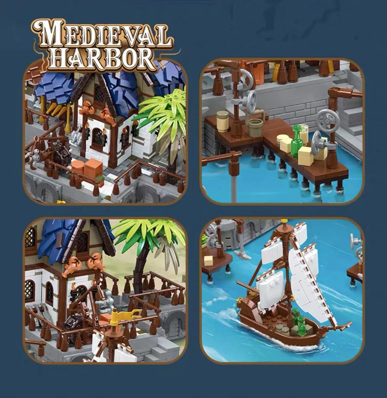 JIE STAR 89152 Medieval Harbor - YWOBB