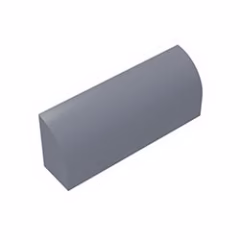 GOBRICKS GDS-863 Curved 1 x 4 x 1 1/3 - YWOBB