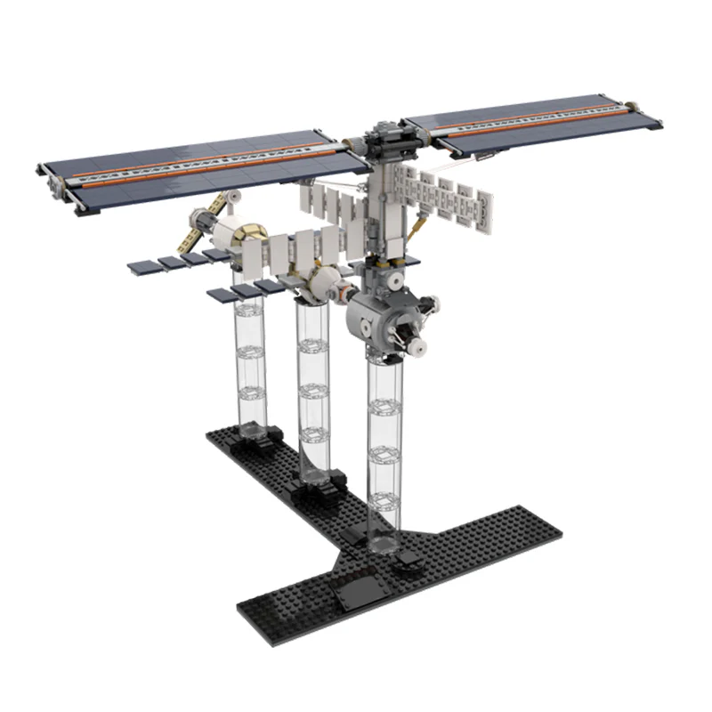 MOC 93305 International Space Station - 1:110 Scale - Historical Timeline 2021 - YWOBB