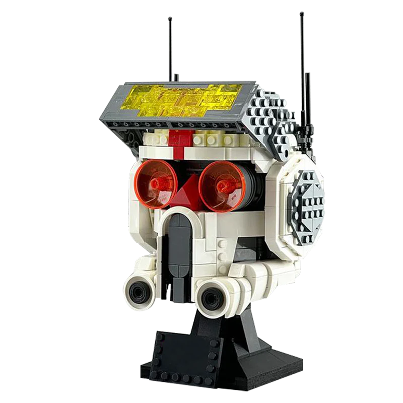GOBRICKS MOC 142590 Bad Batch Helmet - TECH - YWOBB