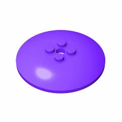 GOBRICKS GDS-1188 Dish 6 x 6 Inverted - YWOBB