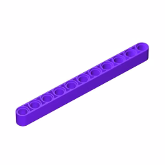 GOBRICKS GDS-583  Liftarm Thick 1 x 11 - YWOBB