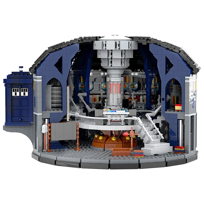 GOBRICKS MOC 165912 Doctor Who - 12th doctor Tardis - YWOBB