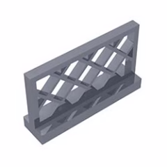 GOBRICKS GDS-882 Fence 1 x 4 x 2 - YWOBB