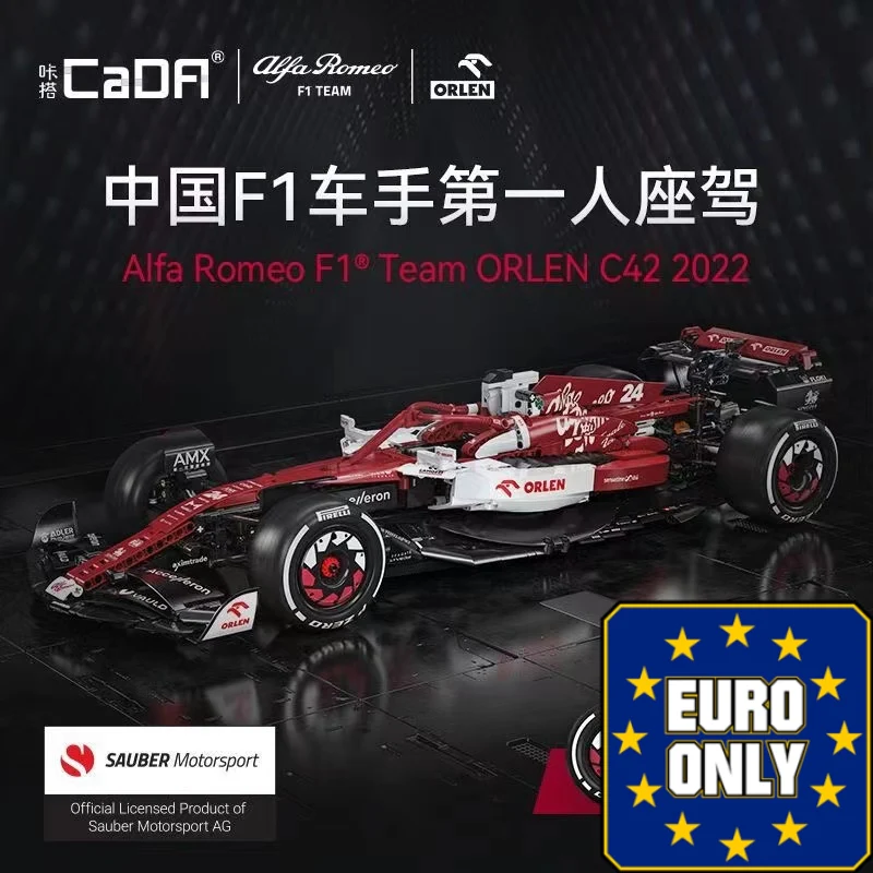 CADA C64005 Alfa Romeo F1 Team ORLEN C42 2022 OVP EU Warehouse Version - YWOBB