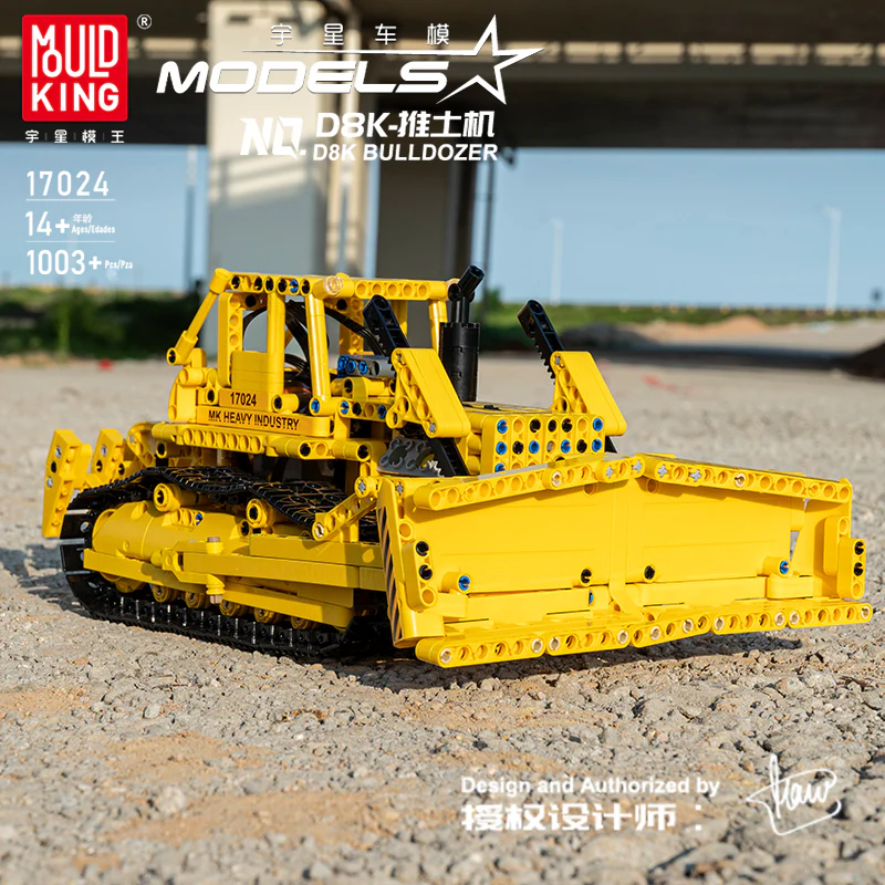 Mould King 17024  D8K BULLDOZER - YWOBB
