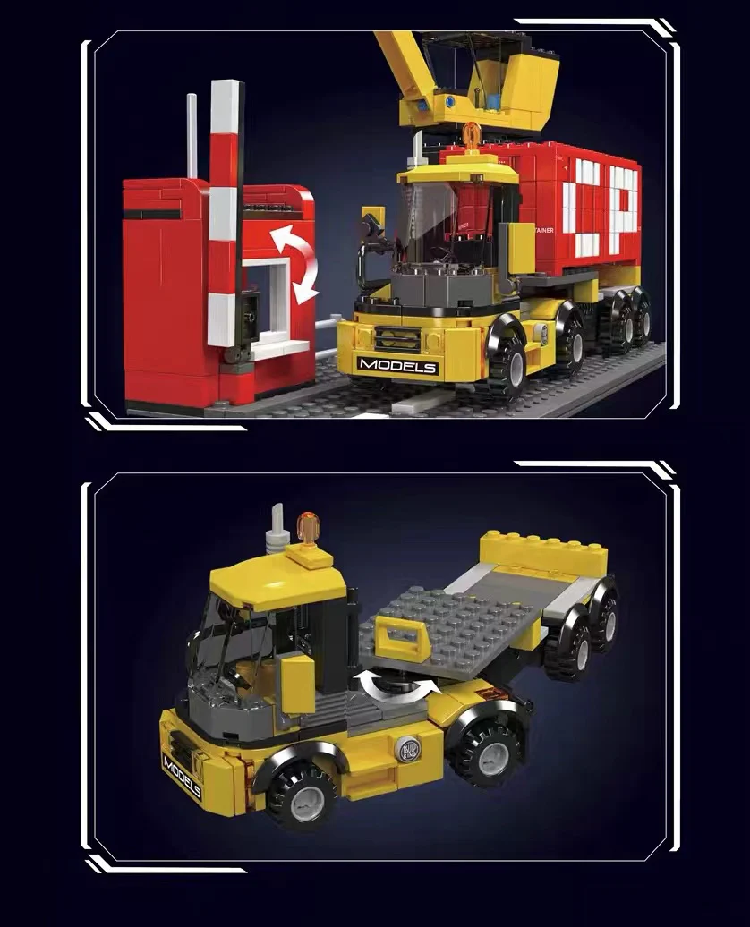 Mould King 12027 EMD SD40-2 Diesel Locomotive - YWOBB