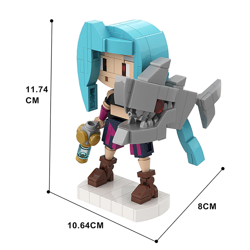 GOBRICKS MOC A0216 Jinx - YWOBB
