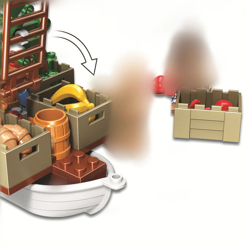 WINNER 8048 Dinosaur Tribe Supply Ship - YWOBB