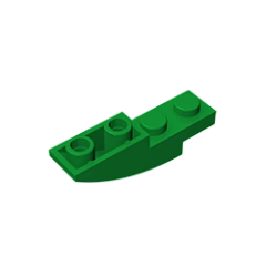 GOBRICKS GDS-731  Curved 4 x 1 Inverted - YWOBB