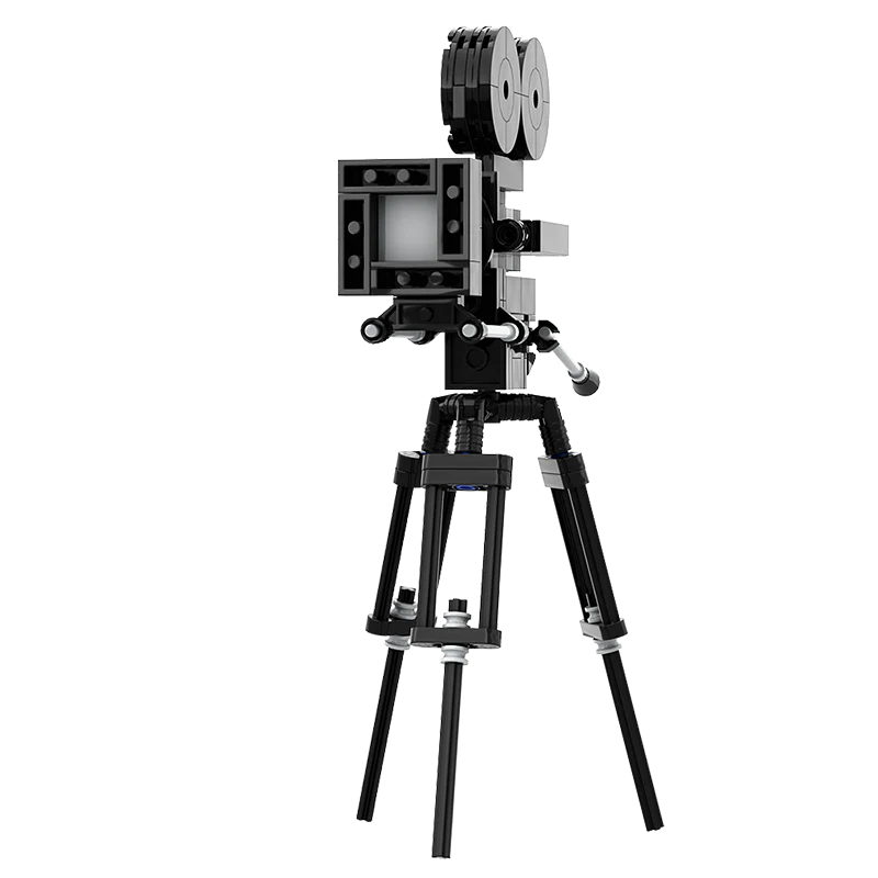 GOBRICKS MOC 135055 Ye Olde Movie Camera - YWOBB