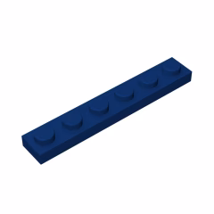 GOBRICKS GDS-505 Plate 1 x 6 - YWOBB