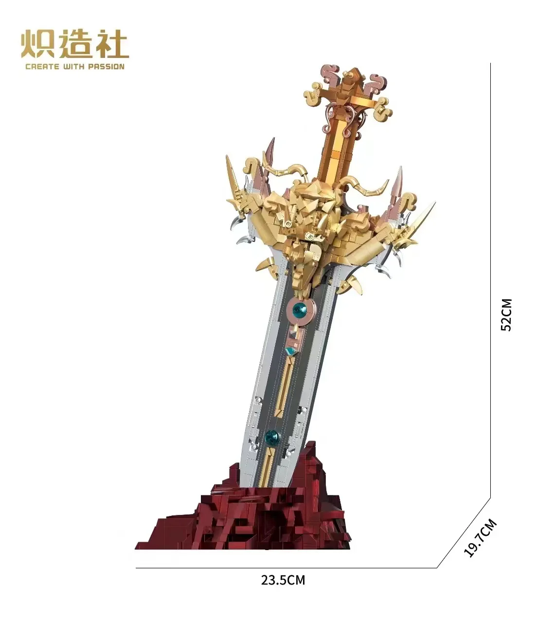 CREATE WITH PASSION 212224 The Sword of Kings - YWOBB