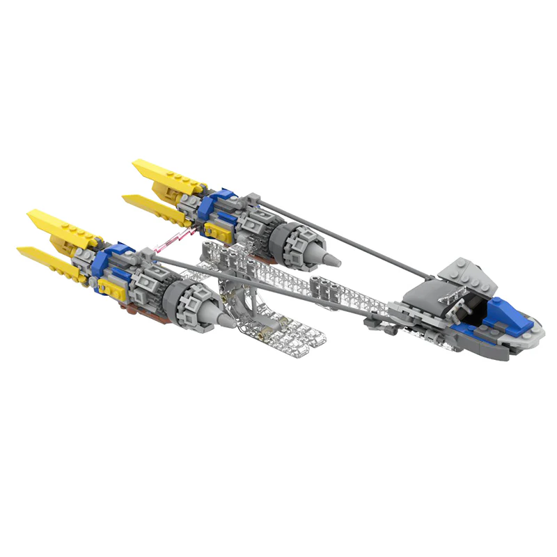 GOBRICKS MOC 56916 Anakin’s Podracer set 75258 MOD - YWOBB