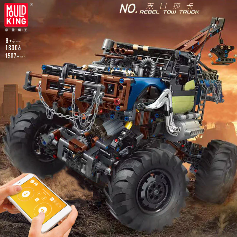 Mould King 18006 Rebel Tow Truck - YWOBB