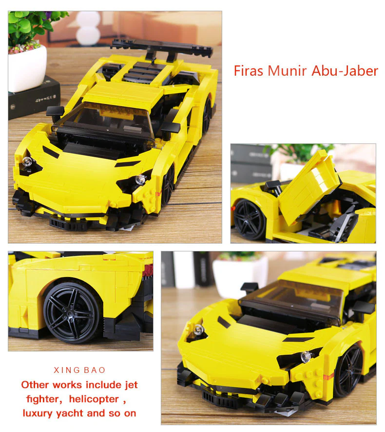 XINGBAO XB-03008 The Yellow Flash Racing Car - YWOBB