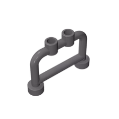 GOBRICKS GDS-728 Bar 1 x 4 x 2 with Studs - YWOBB