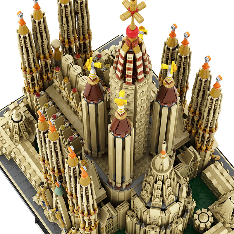 GOBRICKS MOC 65795 Sagrada Familia - YWOBB