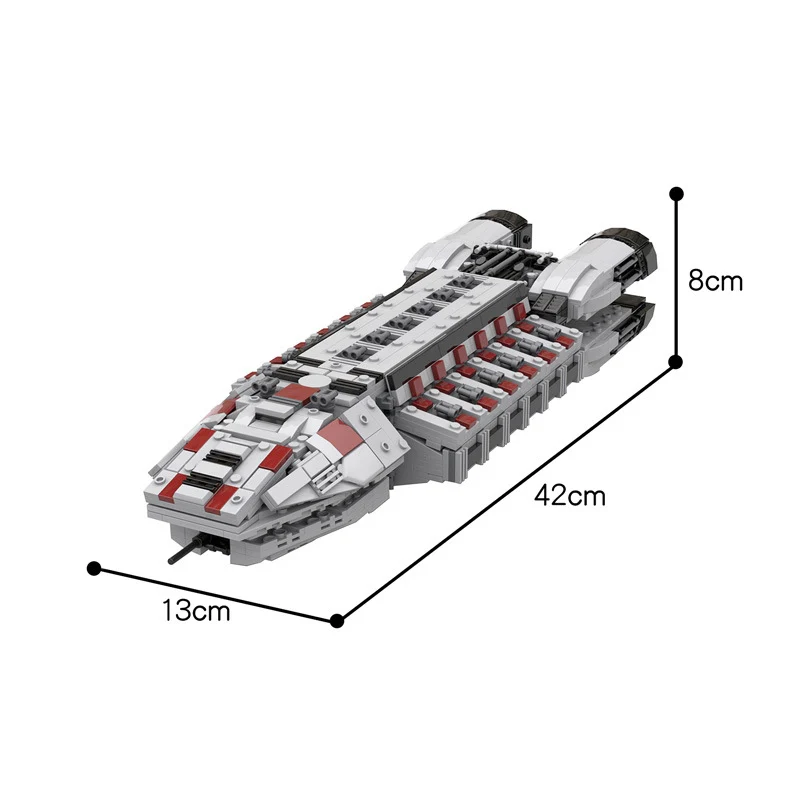 MOC 19273 Battlestar Galactica：Minotaur - YWOBB