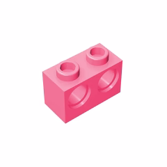 GOBRICKS GDS-624 Brick 1 x 2 with Holes - YWOBB