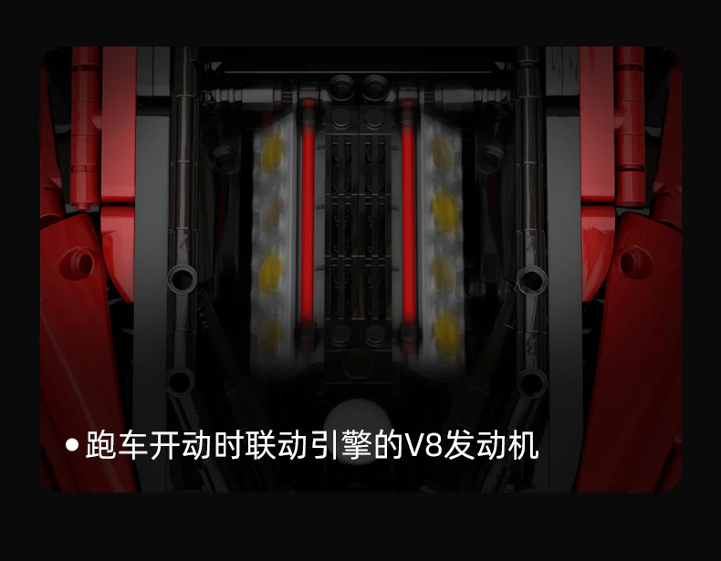 CADA C61042 / 61043 1:8 Ferrari 488 Pista - YWOBB