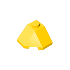 GOBRICKS GDS-802 Wedge 2 x 2 - YWOBB