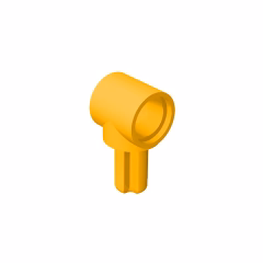 GOBRICKS GDS-934 Axle and Pin Connector Hub with 1 Axle - YWOBB