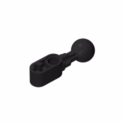 GOBRICKS GDS-1154 Modified Ball Joint Straight 1 x 2 - YWOBB